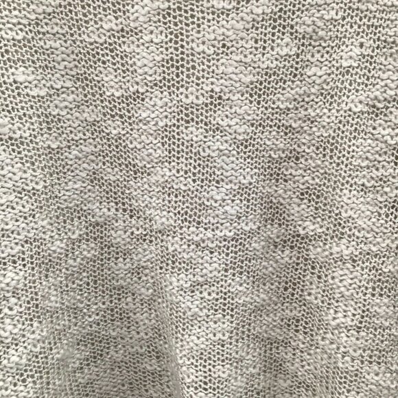 Romantic 2X Love By Design Sweater Lagenlook Drop Shoulder Lace Griege Knit Boho - Picture 5 of 7